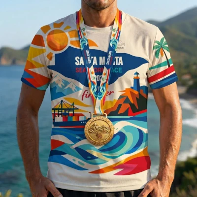 Imagen de la Medalla RodarunTeam Santa Marta SeaShore